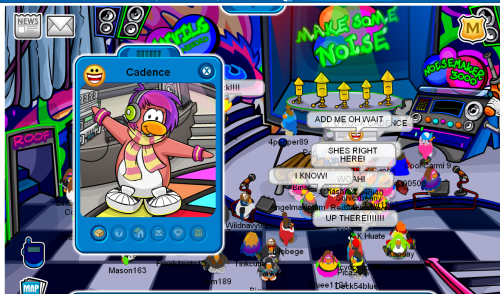 Posted in club penguin | Tags: Cadence, club penguin, I met, Snowballkate